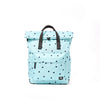 Canfield Roll Top Backpack in Heart Print