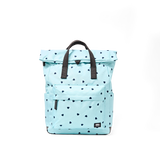 Canfield Roll Top Backpack in Heart Print
