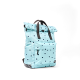 Canfield Roll Top Backpack in Heart Print