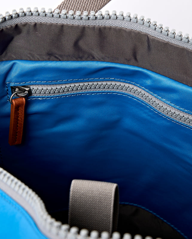 Canfield Roll Top Backpack in Malibu Blue
