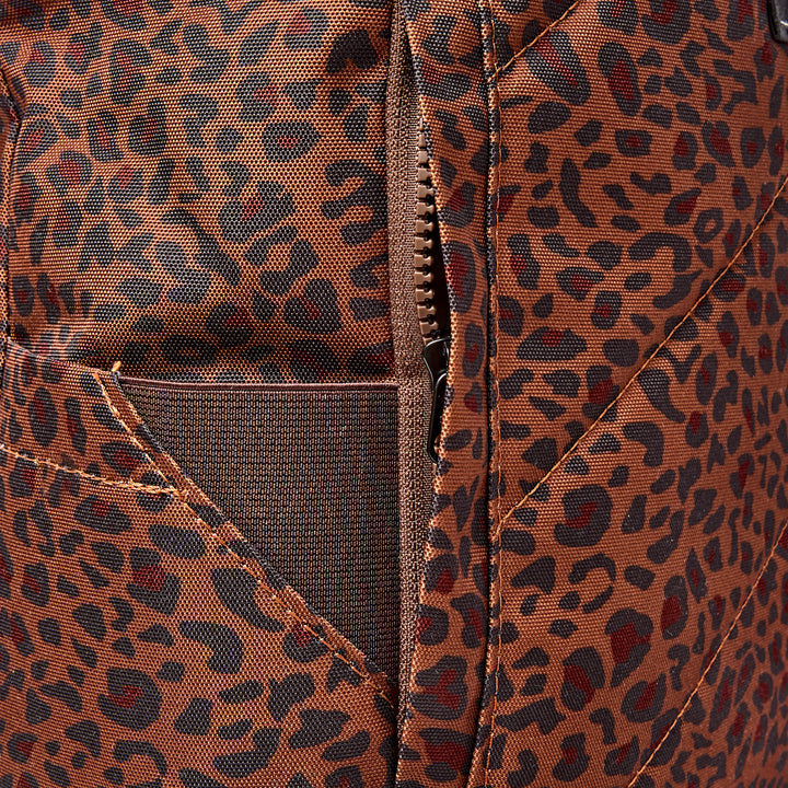 Canfield Roll Top Backpack in Mini Leopard