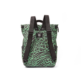 Canfield Roll Top Backpack in Mixed Animal Artichoke