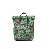 Canfield Roll Top Backpack in Mixed Animal Artichoke