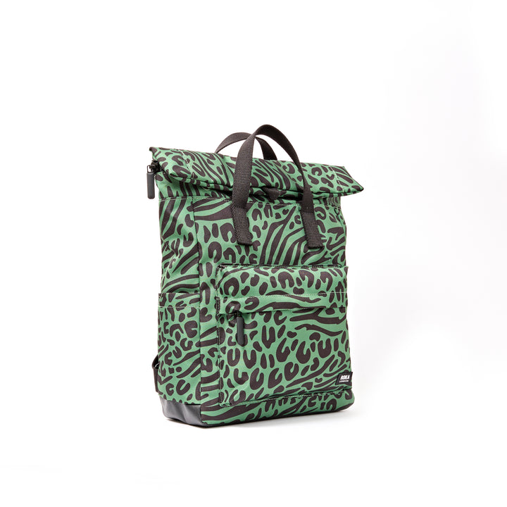 Canfield Roll Top Backpack in Mixed Animal Artichoke