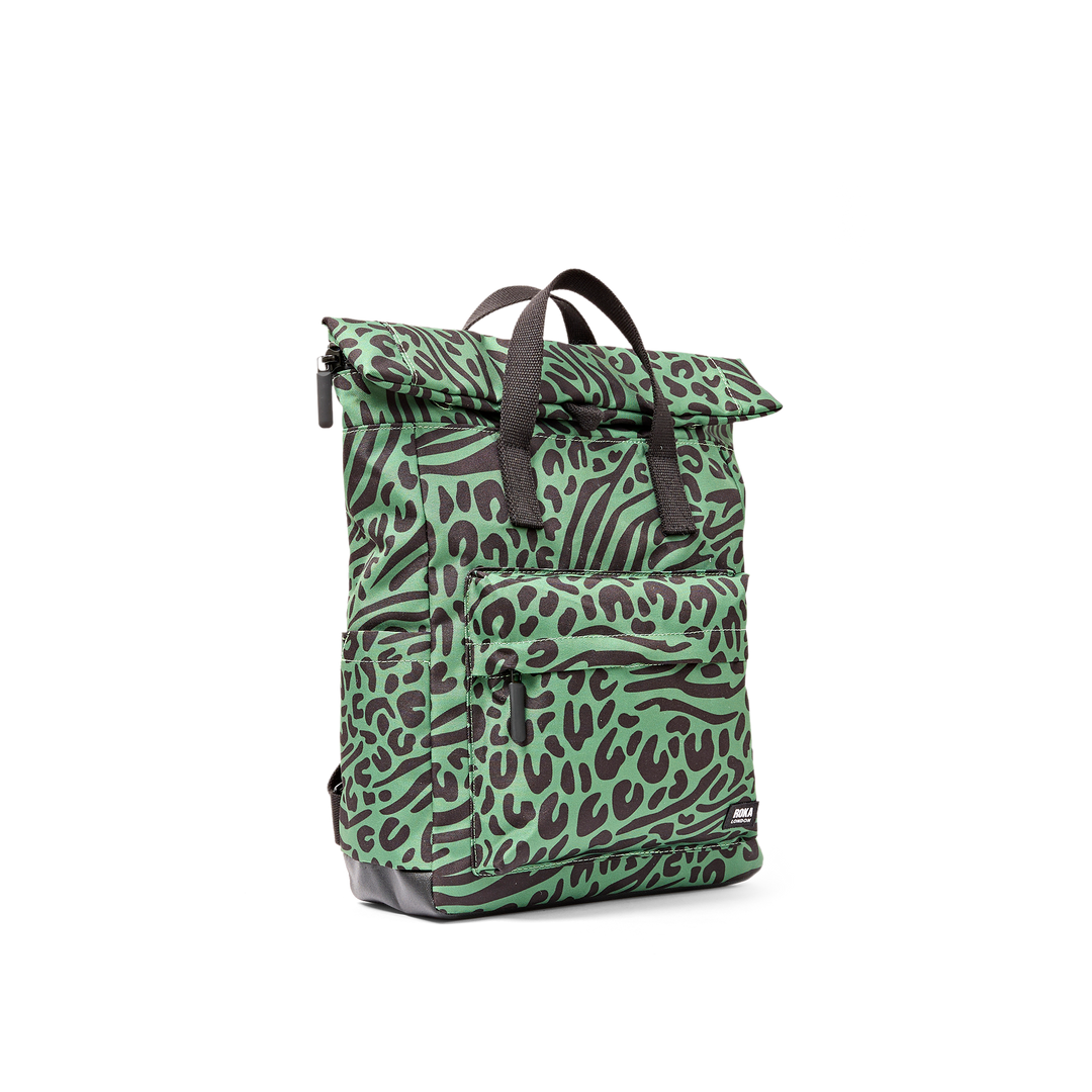 Canfield Roll Top Backpack in Mixed Animal Artichoke