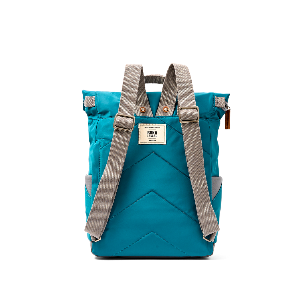 Canfield Roll Top Backpack in North Sea