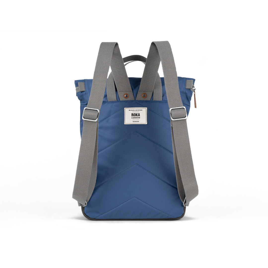 Canfield Roll Top Backpack in Burnt Blue