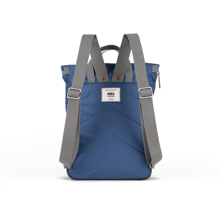 Canfield Roll Top Backpack in Burnt Blue