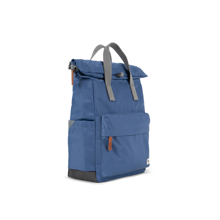 Canfield Roll Top Backpack in Burnt Blue