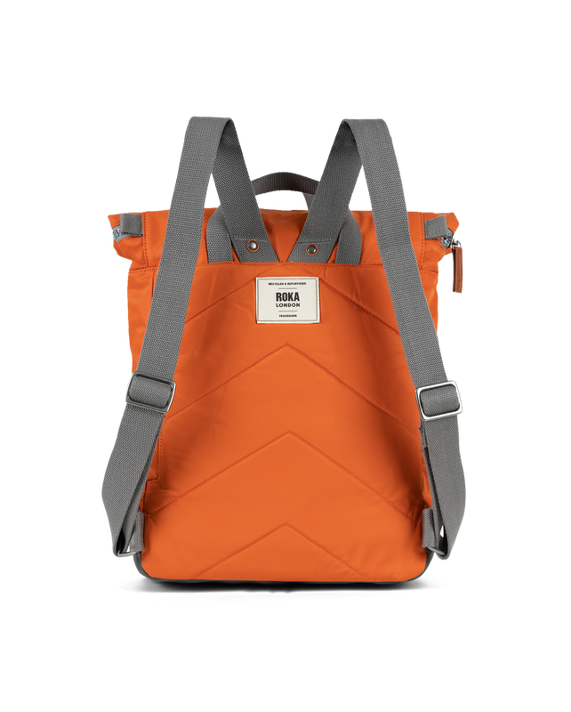 Canfield Roll Top Backpack in Burnt Orange