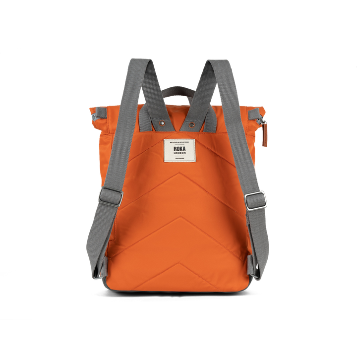 Canfield Roll Top Backpack in Burnt Orange