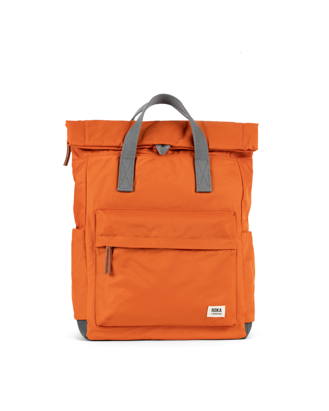Canfield Roll Top Backpack in Burnt Orange