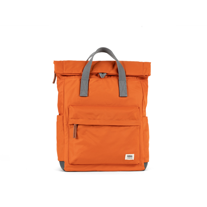 Canfield Roll Top Backpack in Burnt Orange