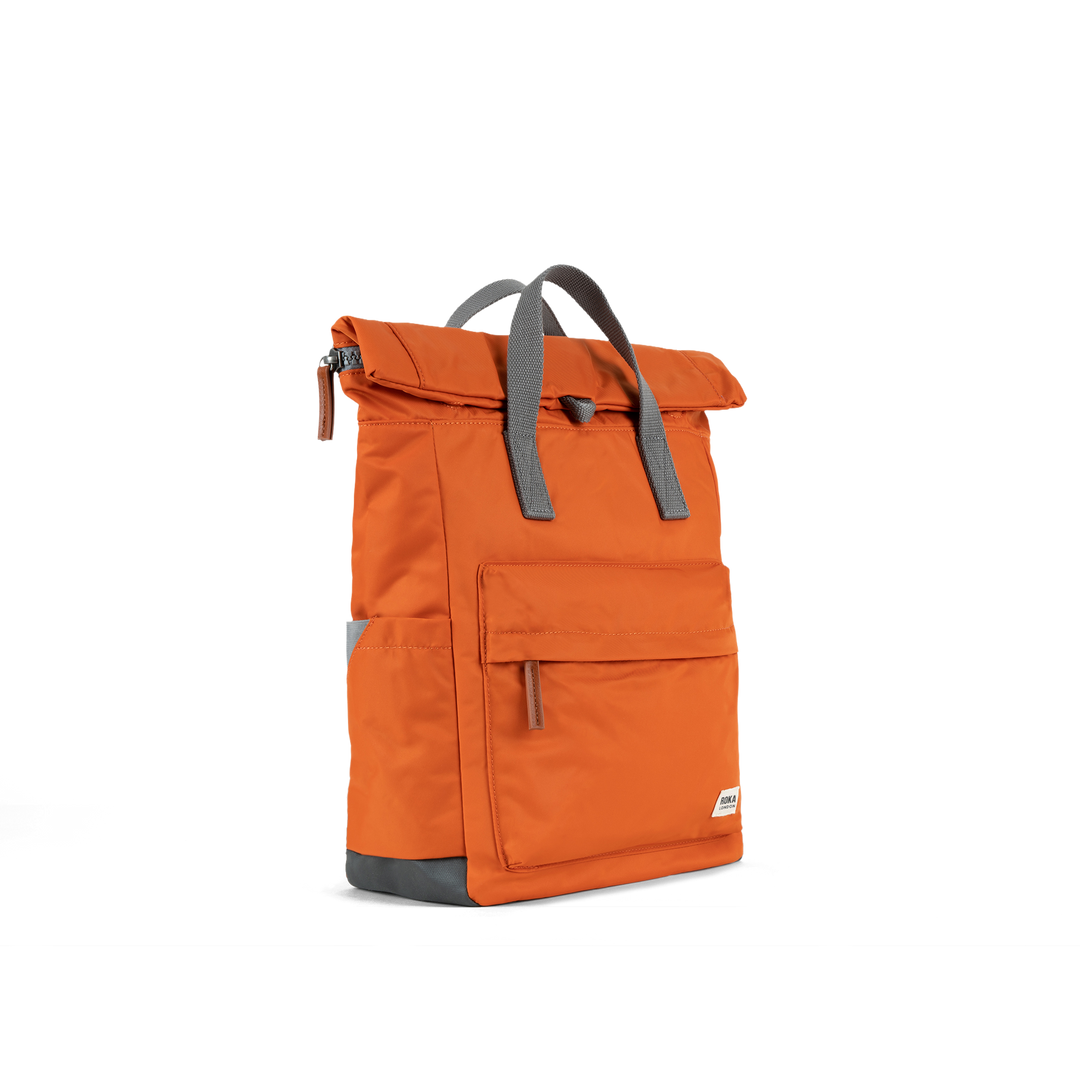 Canfield Roll Top Backpack in Burnt Orange