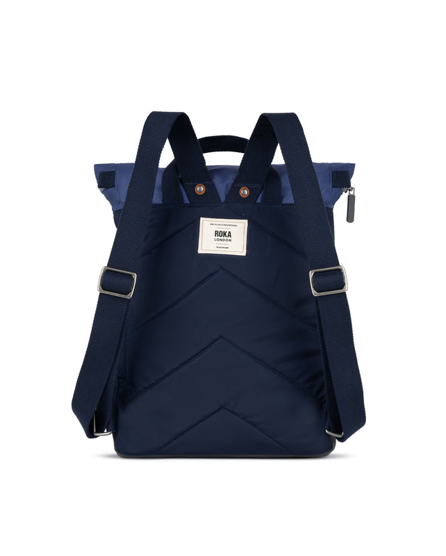Canfield Roll Top Backpack in Indigo Tonal