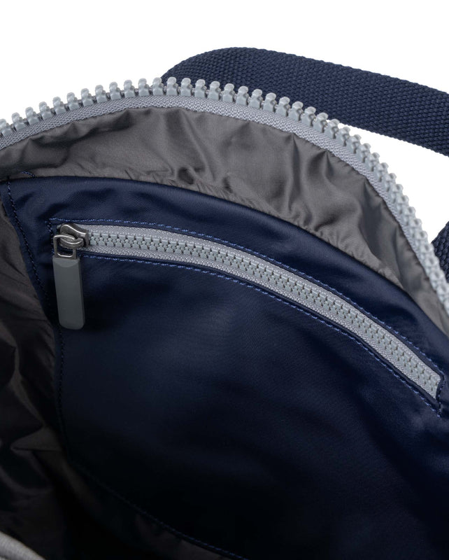 Canfield Roll Top Backpack in Indigo Tonal
