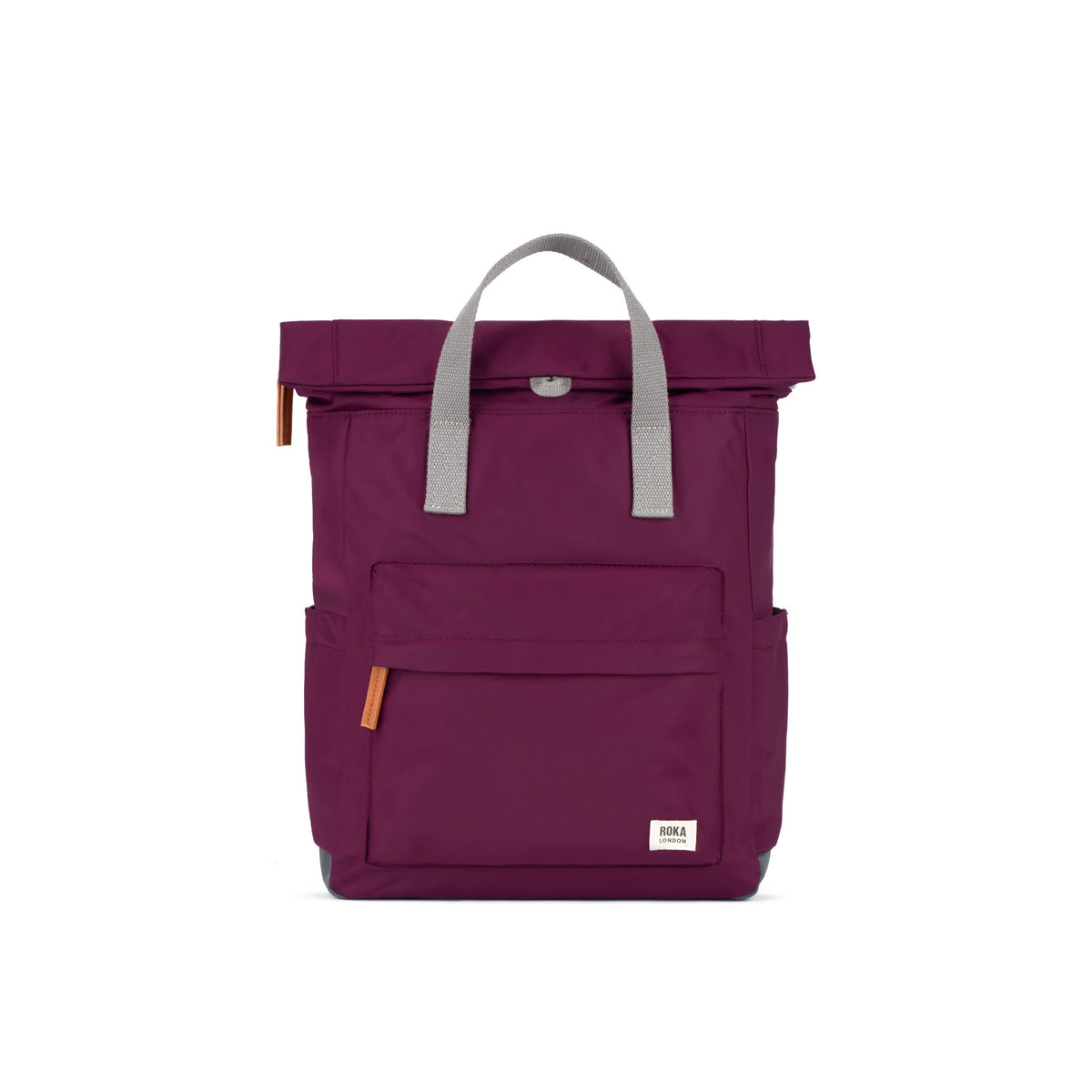 Canfield Roll Top Backpack in Royal Burgundy