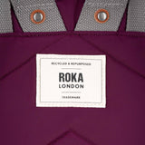 Canfield Roll Top Backpack in Royal Burgundy