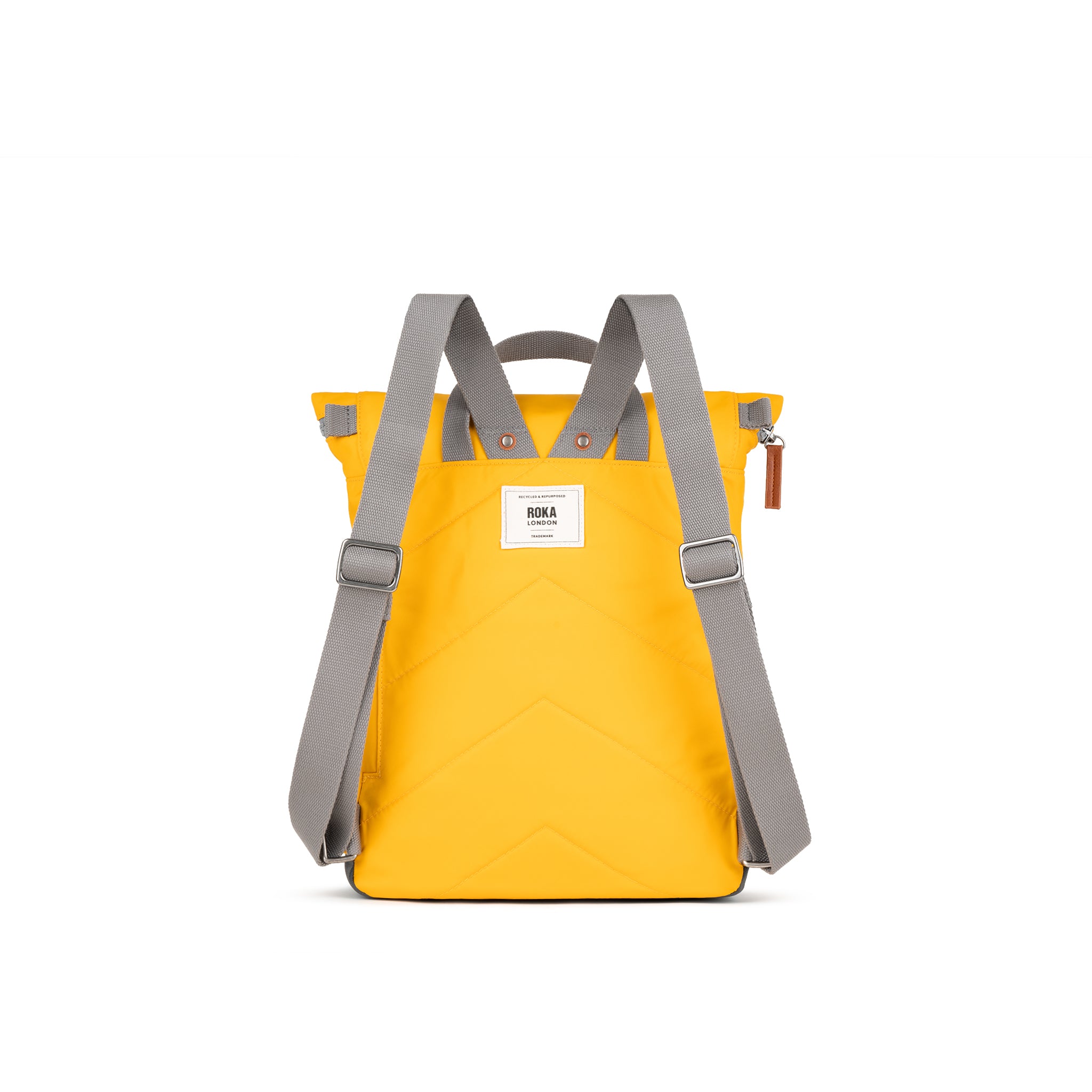 Canfield B Saffron | Recycled & Eco-Friendly Backpacks | ROKA London