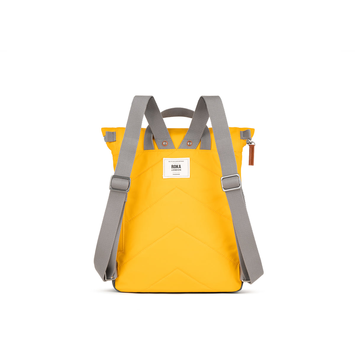 Canfield Roll Top Backpack in Saffron