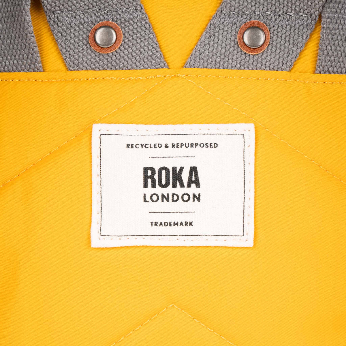 Canfield Roll Top Backpack in Saffron