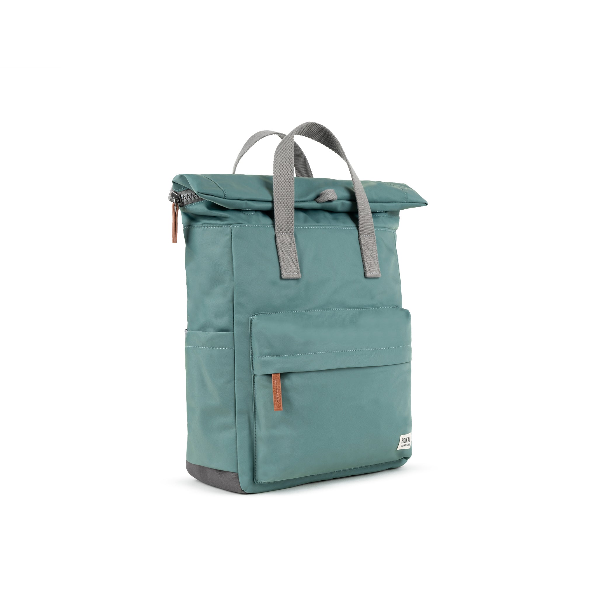 Canfield B Sage | Recycled & Eco-Friendly Backpack | ROKA London