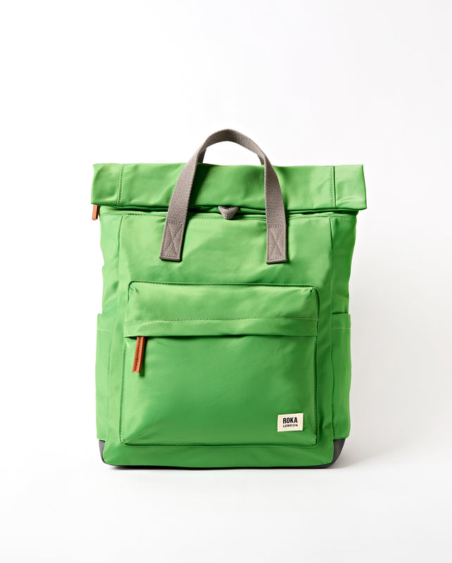Canfield Roll Top Backpack in Online Lime