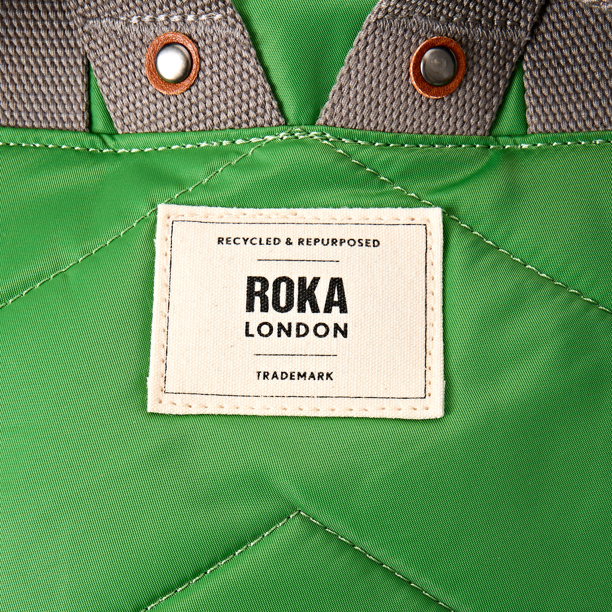 Canfield Roll Top Backpack in Online Lime