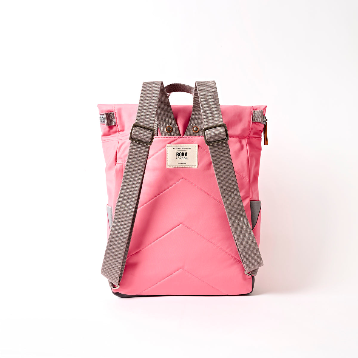 Canfield Roll Top Backpack in Pink Lemonade