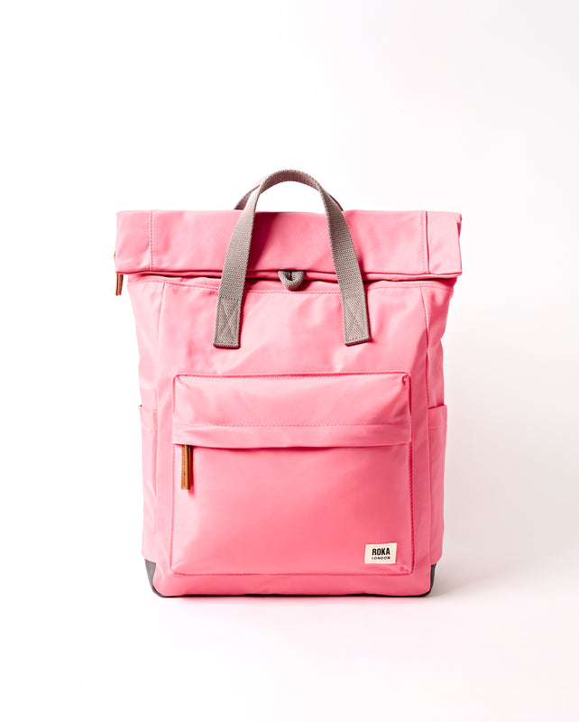 Canfield Roll Top Backpack in Pink Lemonade