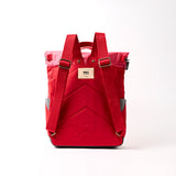 Canfield Roll Top Backpack in Red Tonal