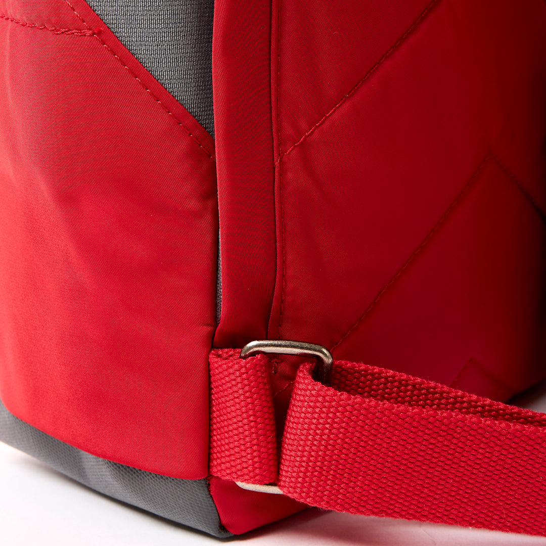 Canfield Roll Top Backpack in Red Tonal