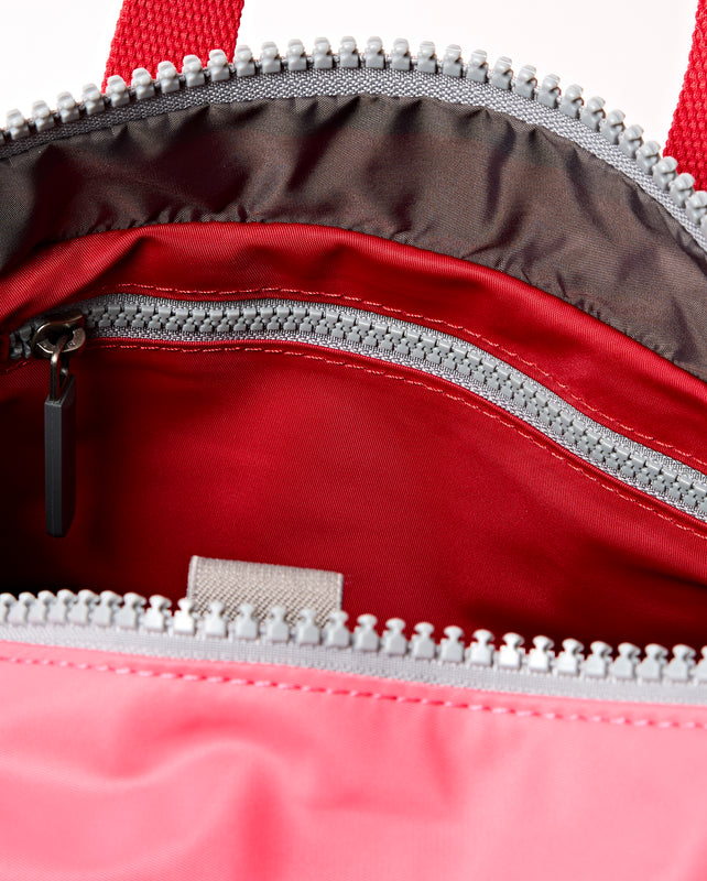 Canfield Roll Top Backpack in Red Tonal