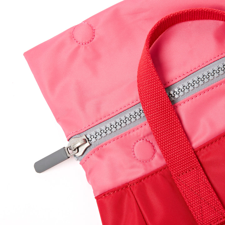 Canfield Roll Top Backpack in Red Tonal