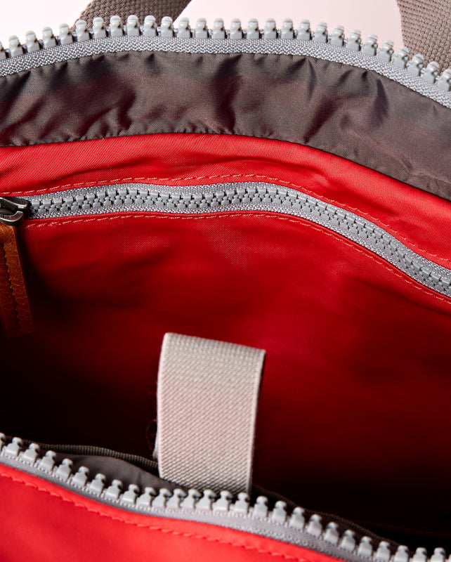 Canfield Roll Top Backpack in Scarlet