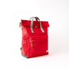 Canfield Roll Top Backpack in Scarlet
