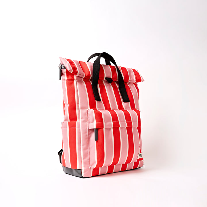 Canfield Roll Top Backpack in Seaside Stripe