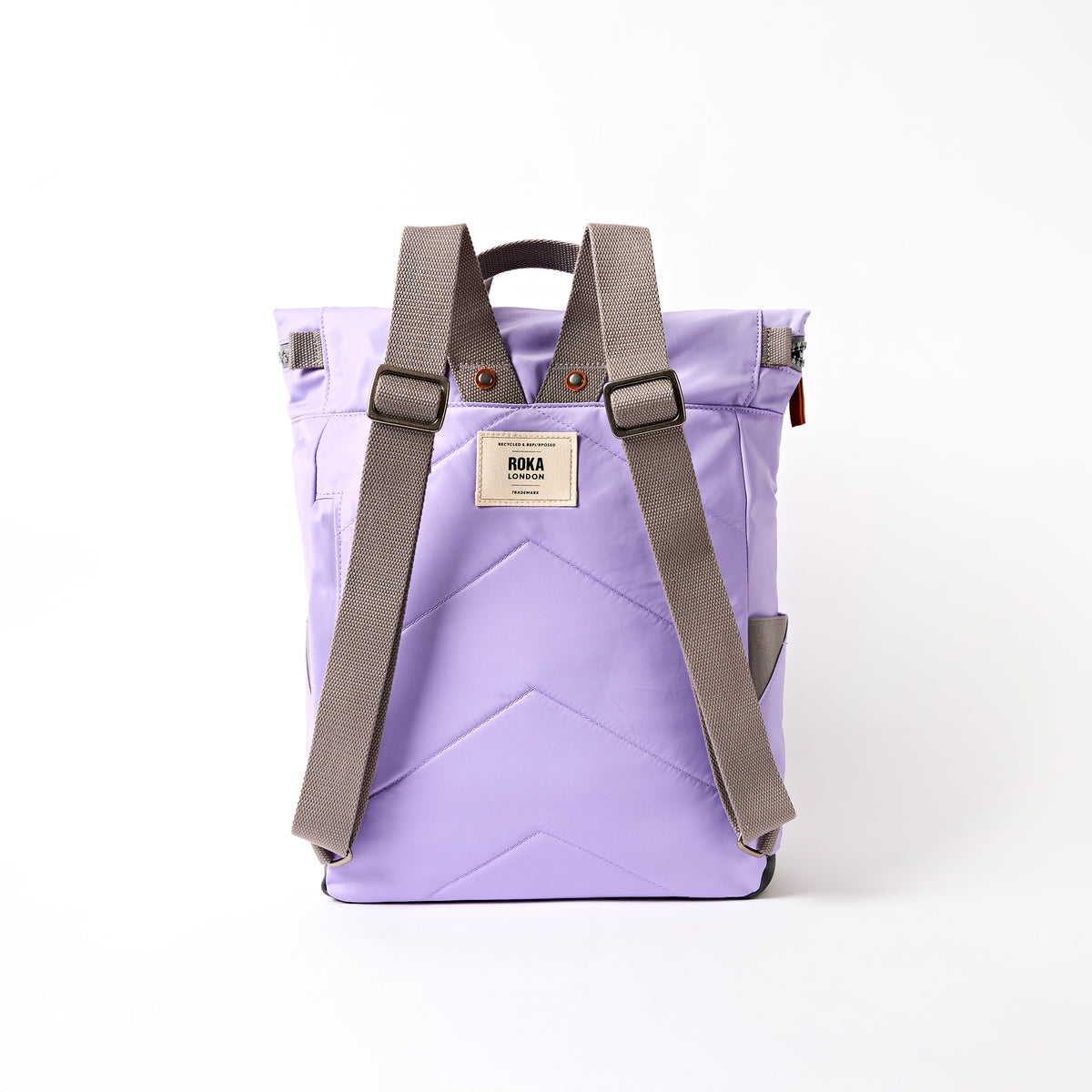 Canfield Roll Top Backpack in Thistle Bloom