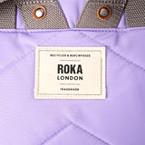 Canfield Roll Top Backpack in Thistle Bloom