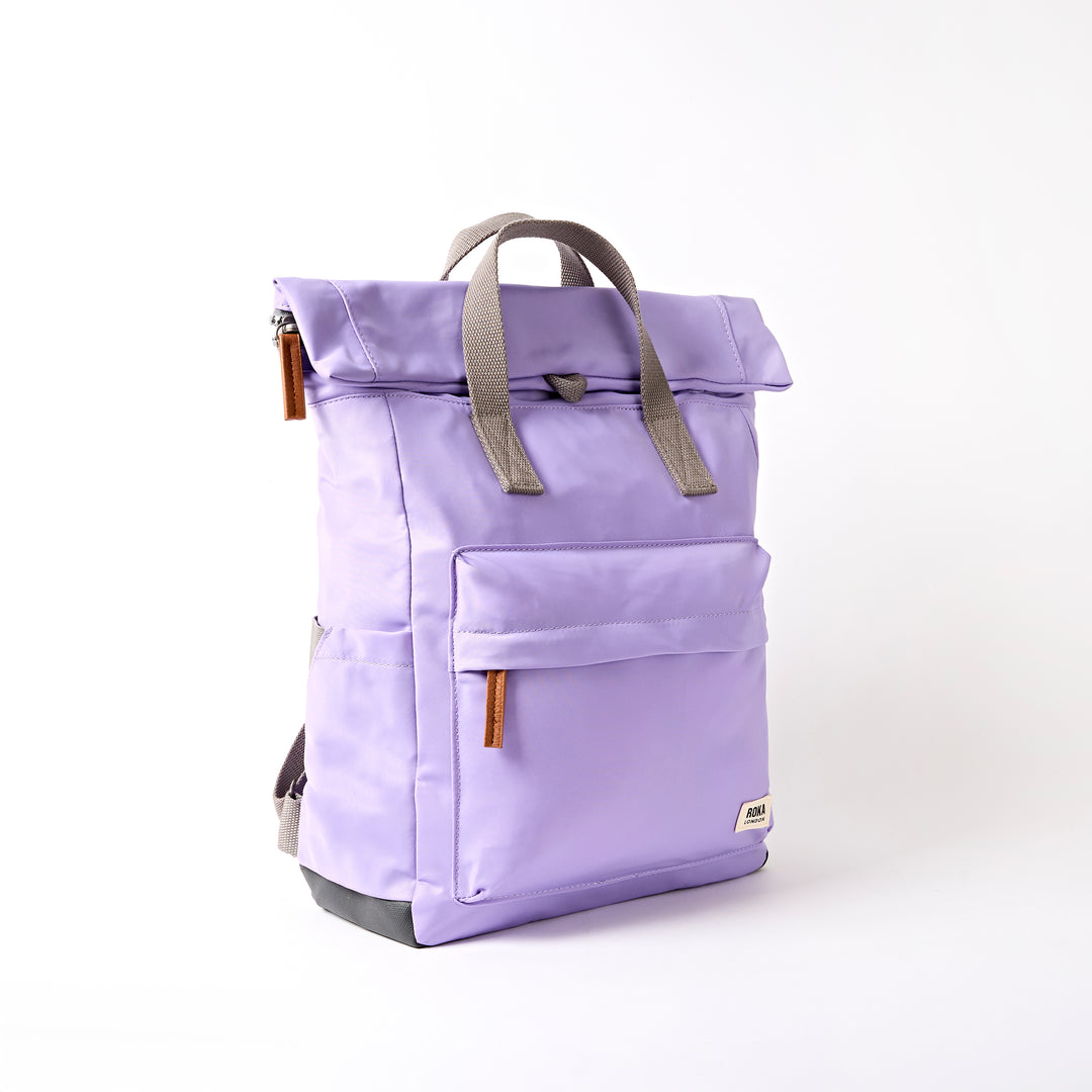 Canfield Roll Top Backpack in Thistle Bloom
