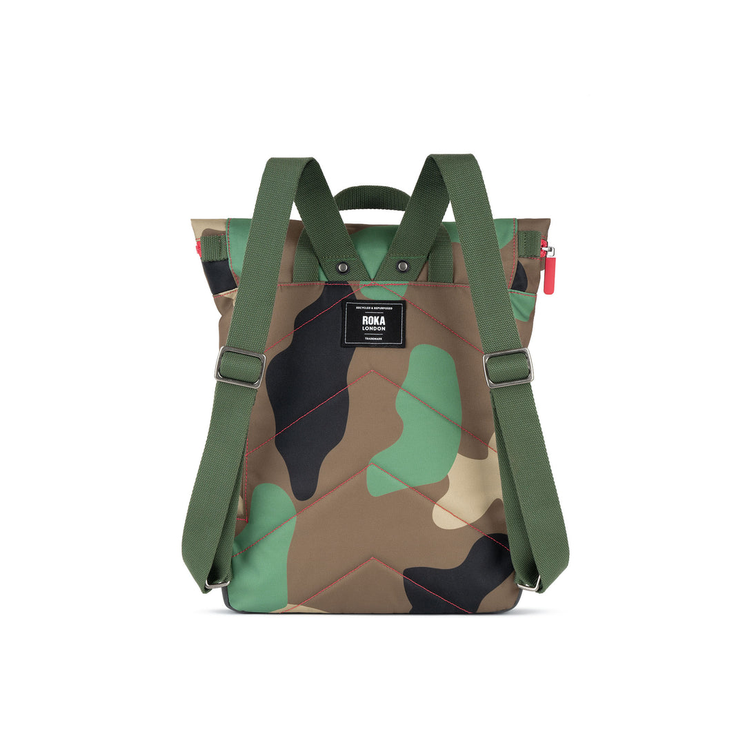Canfield B Vintage Camo Recycled Canvas