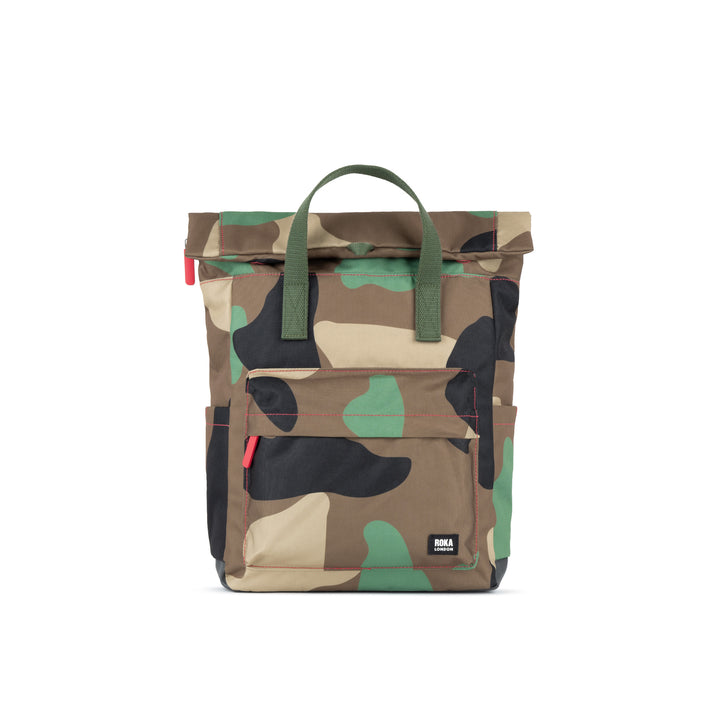Canfield B Vintage Camo Recycled Canvas