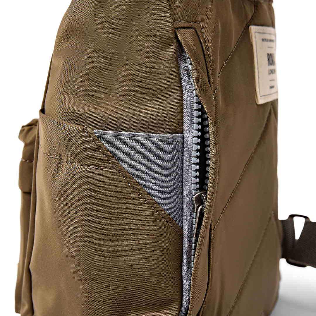 Canfield Roll Top Backpack in Army