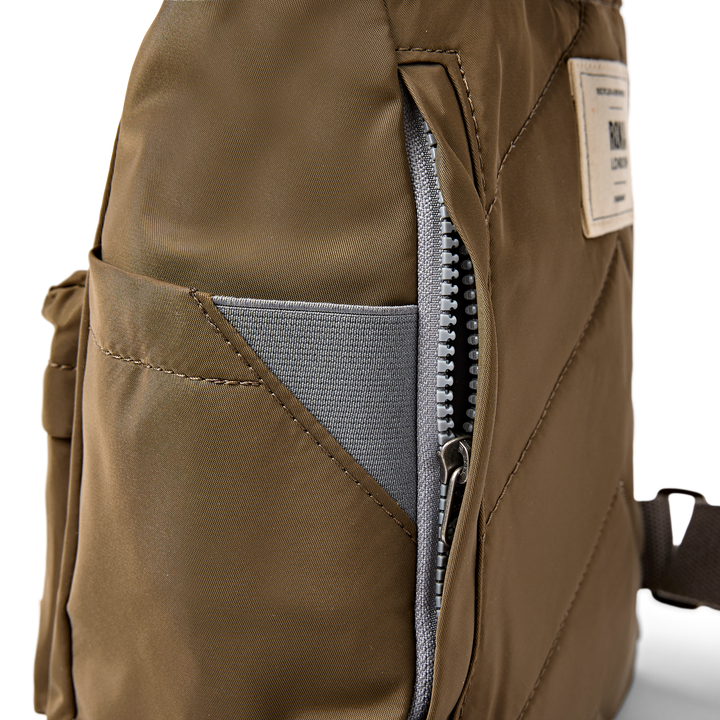 Canfield Roll Top Backpack in Army