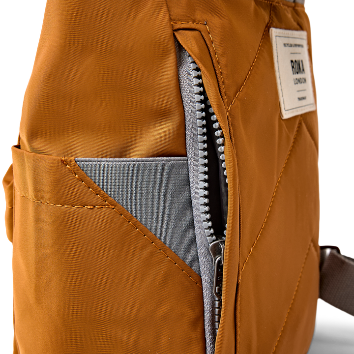 Canfield Roll Top Backpack in Biscuit