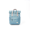 Canfield Roll Top Backpack in Blue Stripe