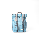 Canfield Roll Top Backpack in Blue Stripe