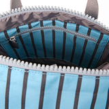 Canfield Roll Top Backpack in Blue Stripe