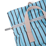 Canfield Roll Top Backpack in Blue Stripe