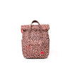 Canfield Roll Top Backpack in Brown Dot